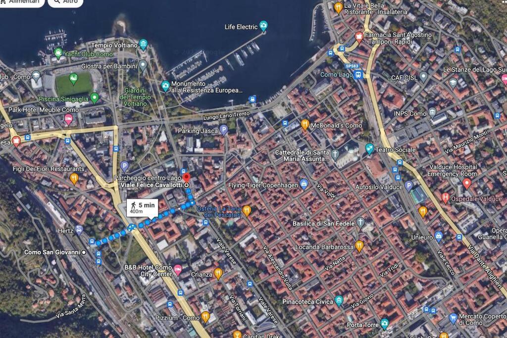 La Casa Di Alessia Nel Centro Di Como - Alessiatravelling Eksteriør billede