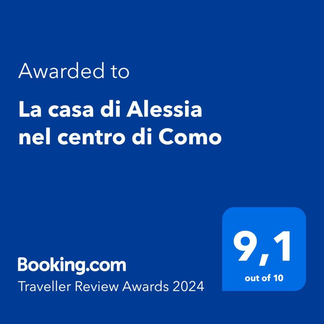 La Casa Di Alessia Nel Centro Di Como - Alessiatravelling Eksteriør billede